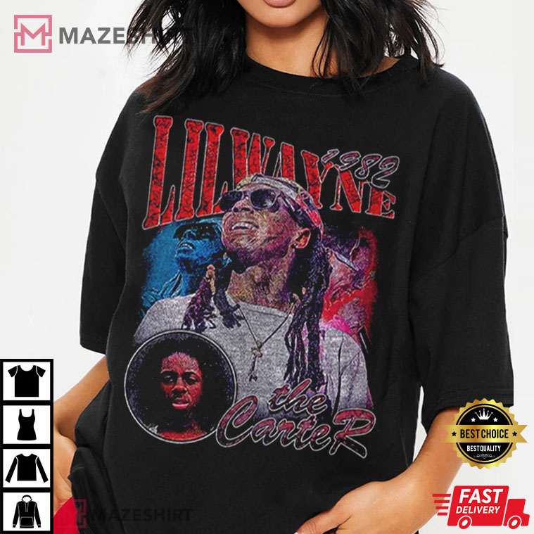 Lil Wayne Vintage Inspired 90's Rap T-Shirt