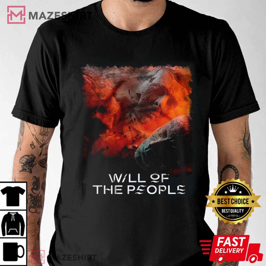 Limited Muse Will Of The People Album T-Shirt