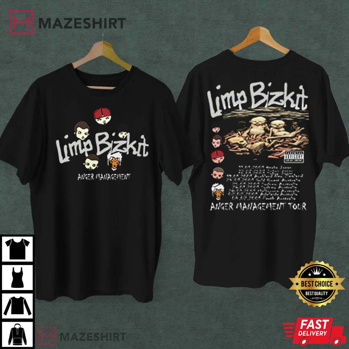 Limp Bizkit Tour Concert Gift For Fan T-Shirt