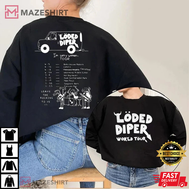 Loded Diper Tour 2022 Gift For Fan T-Shirt