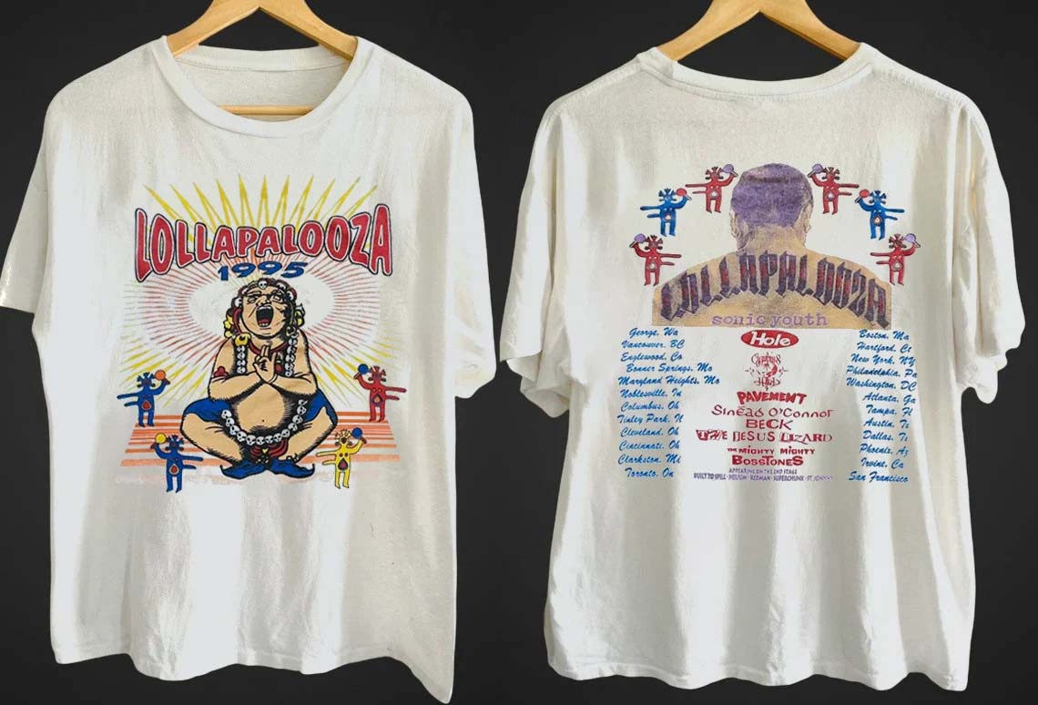 Lollapalooza Music Festival Merch T-Shirt