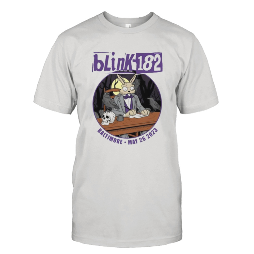 Blink-182 Baltimore May 26 shirt