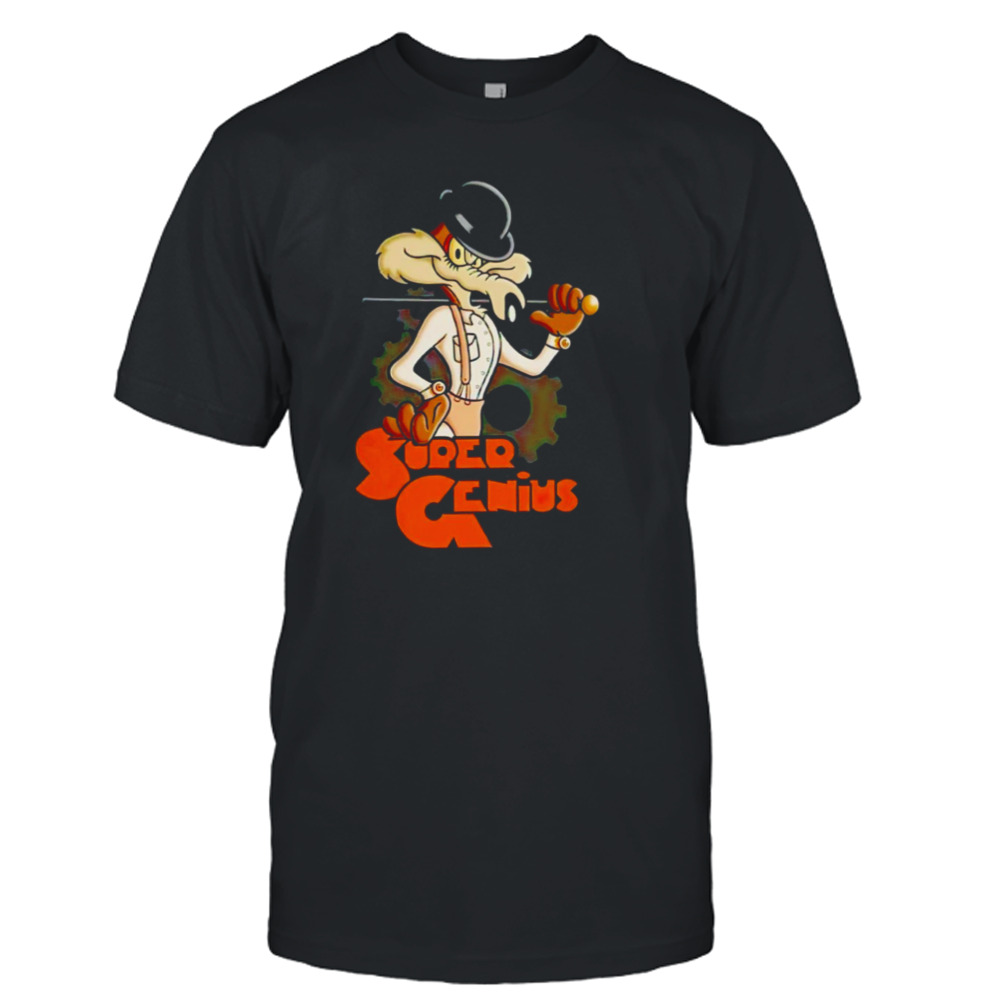 A Clockwork Super Genius shirt