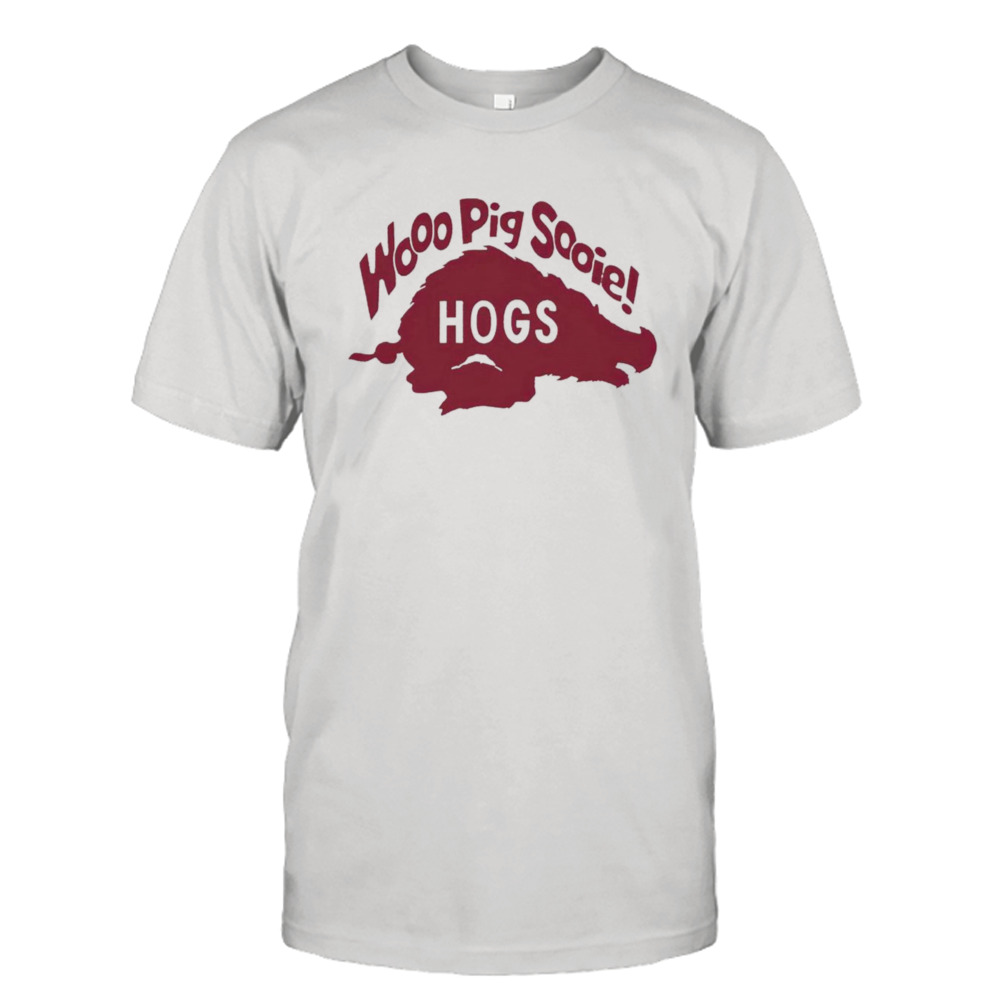 Arkansas Razorbacks wooo pig sooie hogs shirt