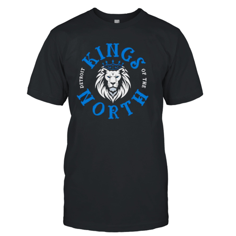 Detroit King Of The North Lions Football logo official shirt