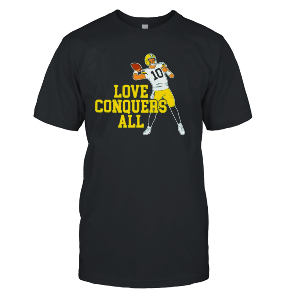 Green Bay Packers Jordan Love conquers all shirt