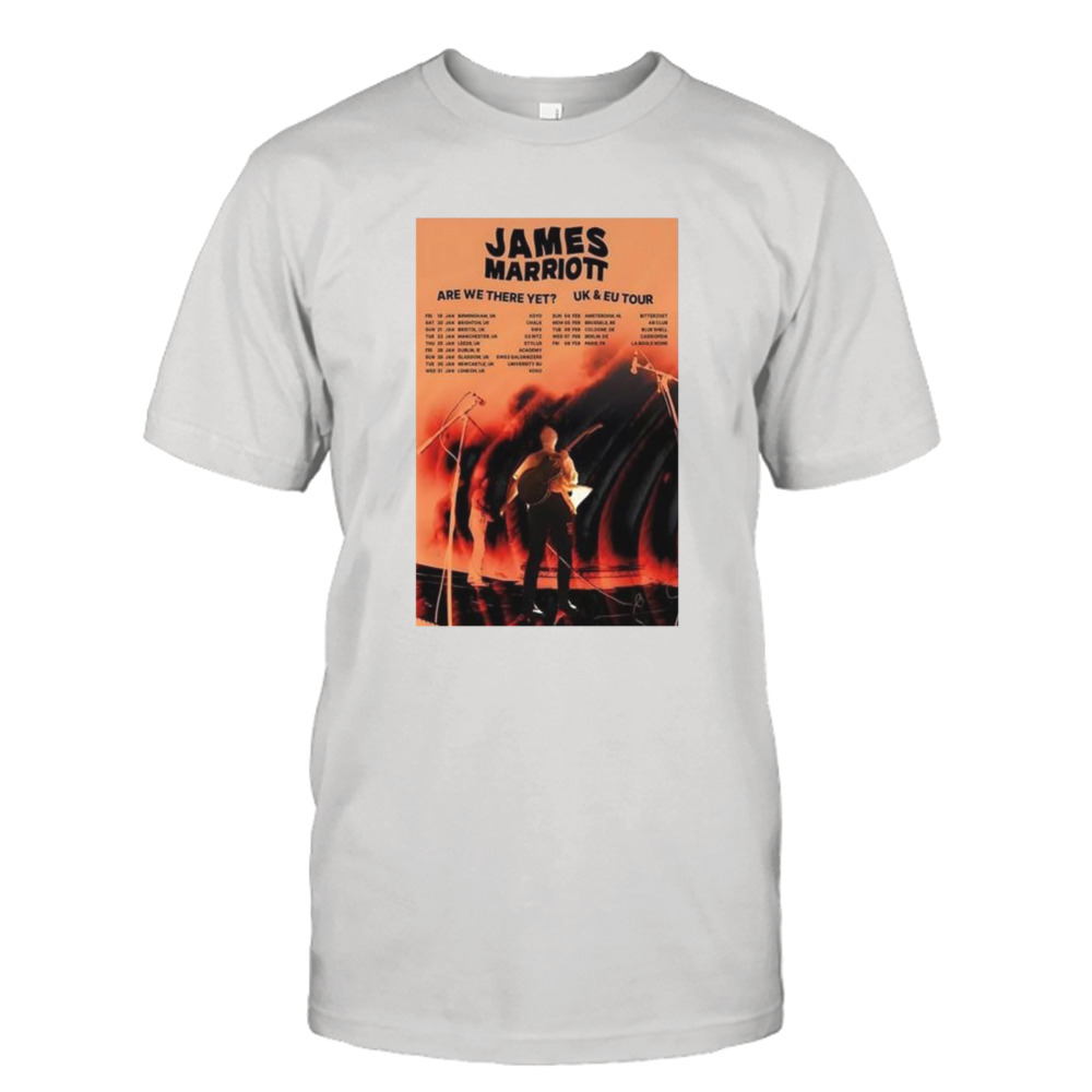 James Marriott Awty Are We There Yet UK & EU 2024 Tour Shirt