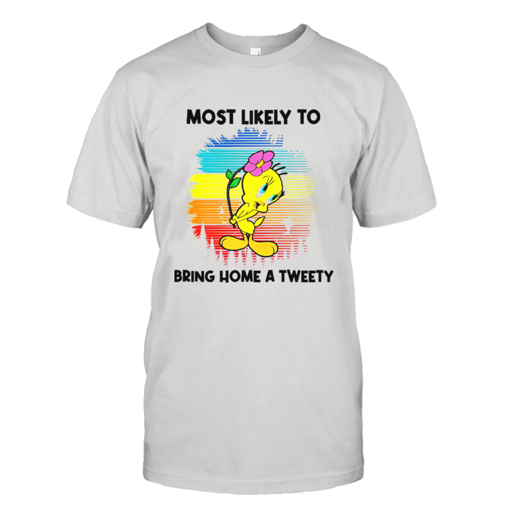 Most likely to bring home a tweety shirt