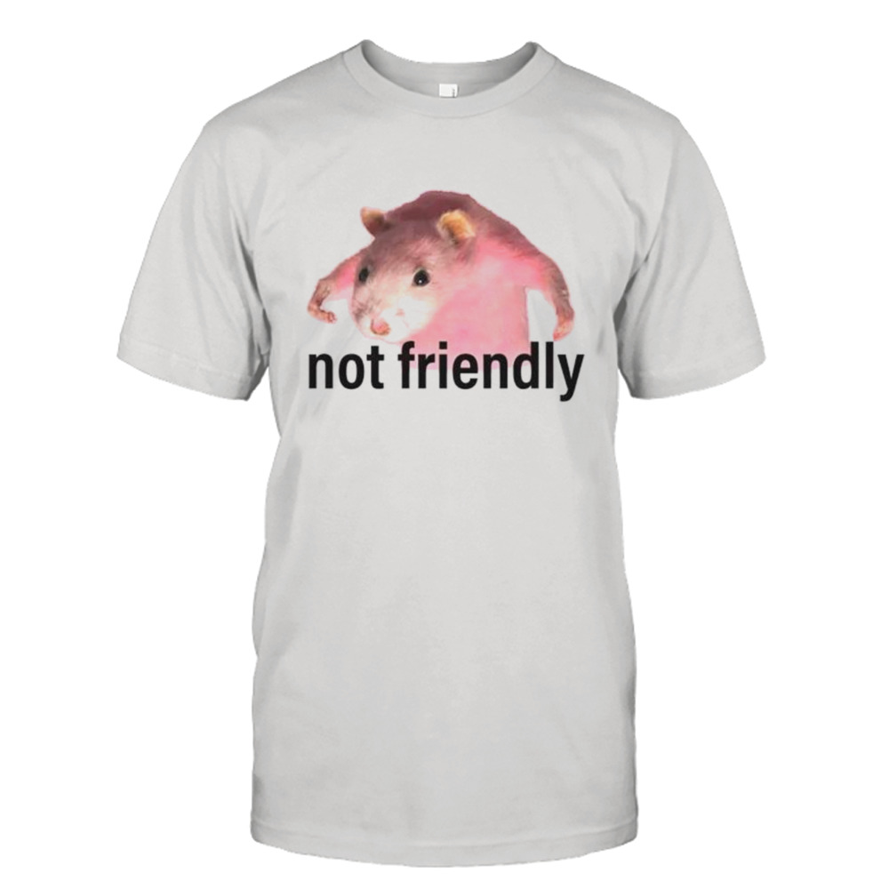 Mouse not friendly shirt