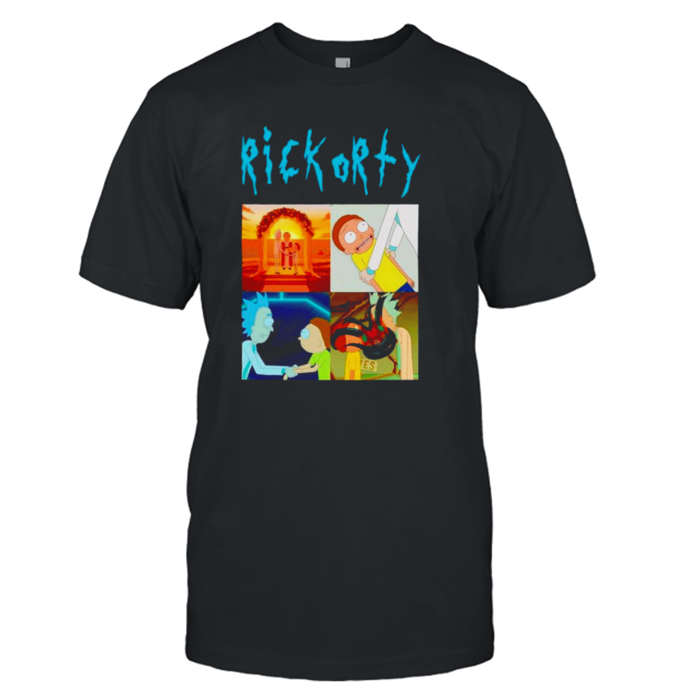 Rick and Morty Rickorty shirt