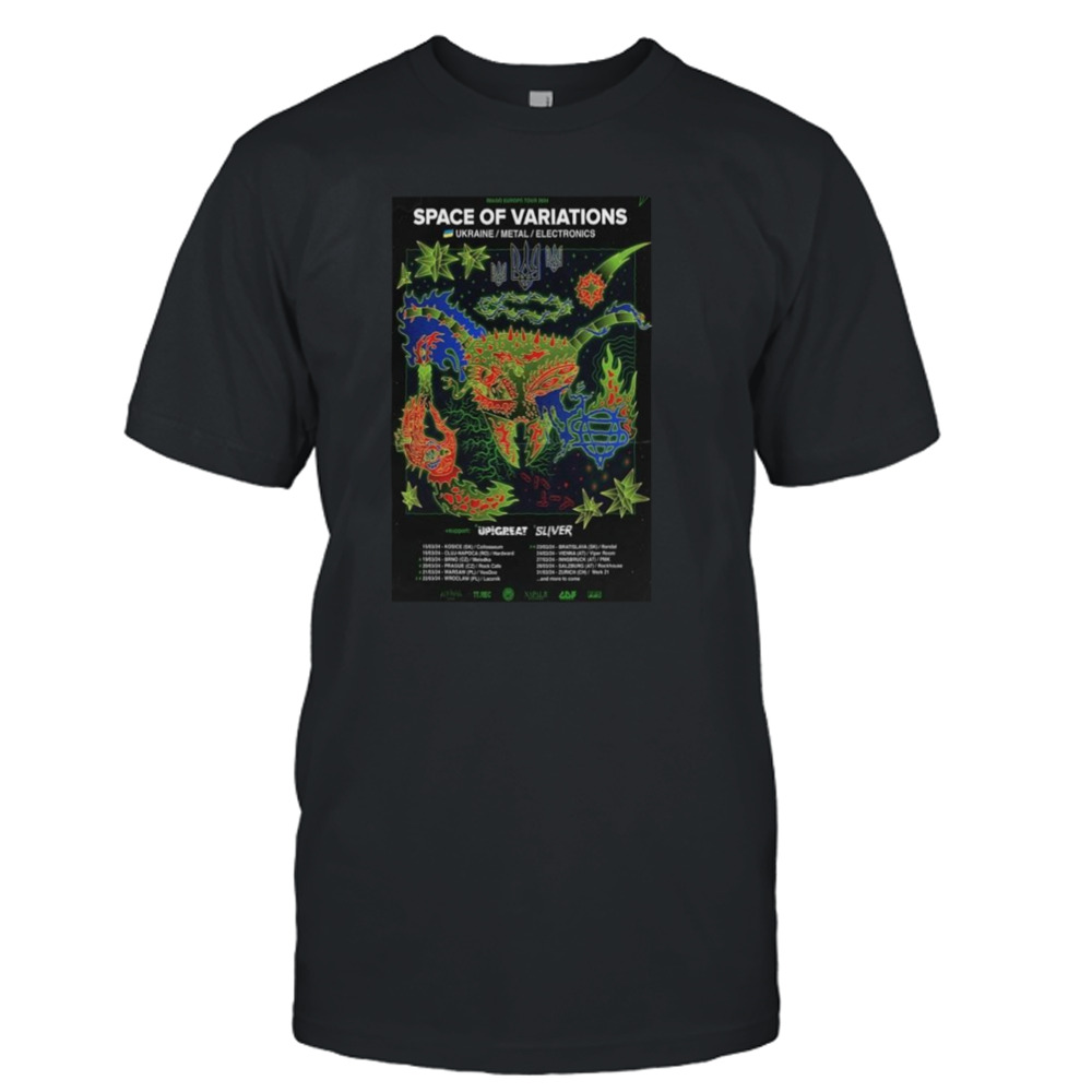 Space Of Variations Imago Europe 2024 Tour T-shirt