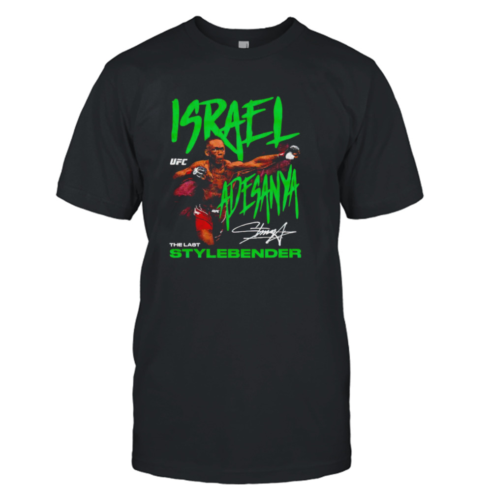 Israel Adesanya The Last Stylebender UFC signature vintage shirt