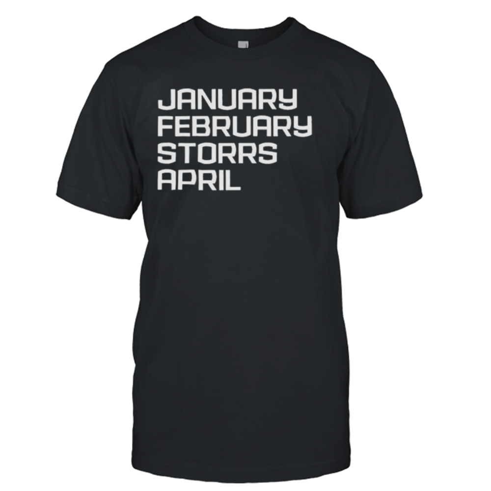 January February Sporrs April Shirt