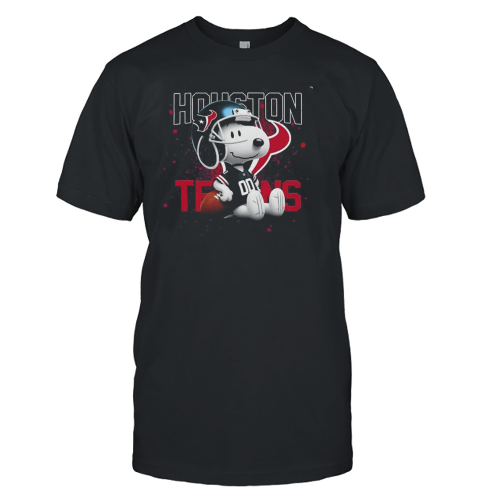 Houston Texans Football Mix Snoopy T-shirt