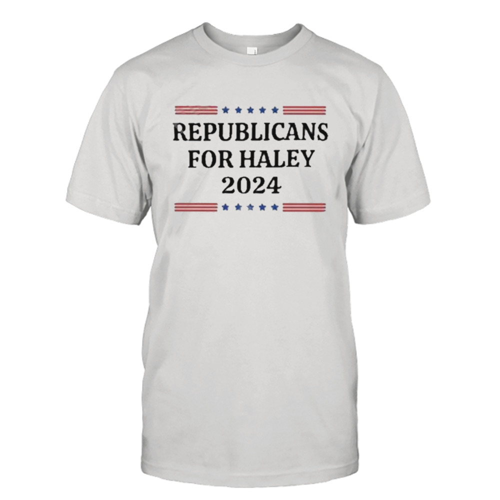 NikkI haley republicans for haley 2024 T-shirts