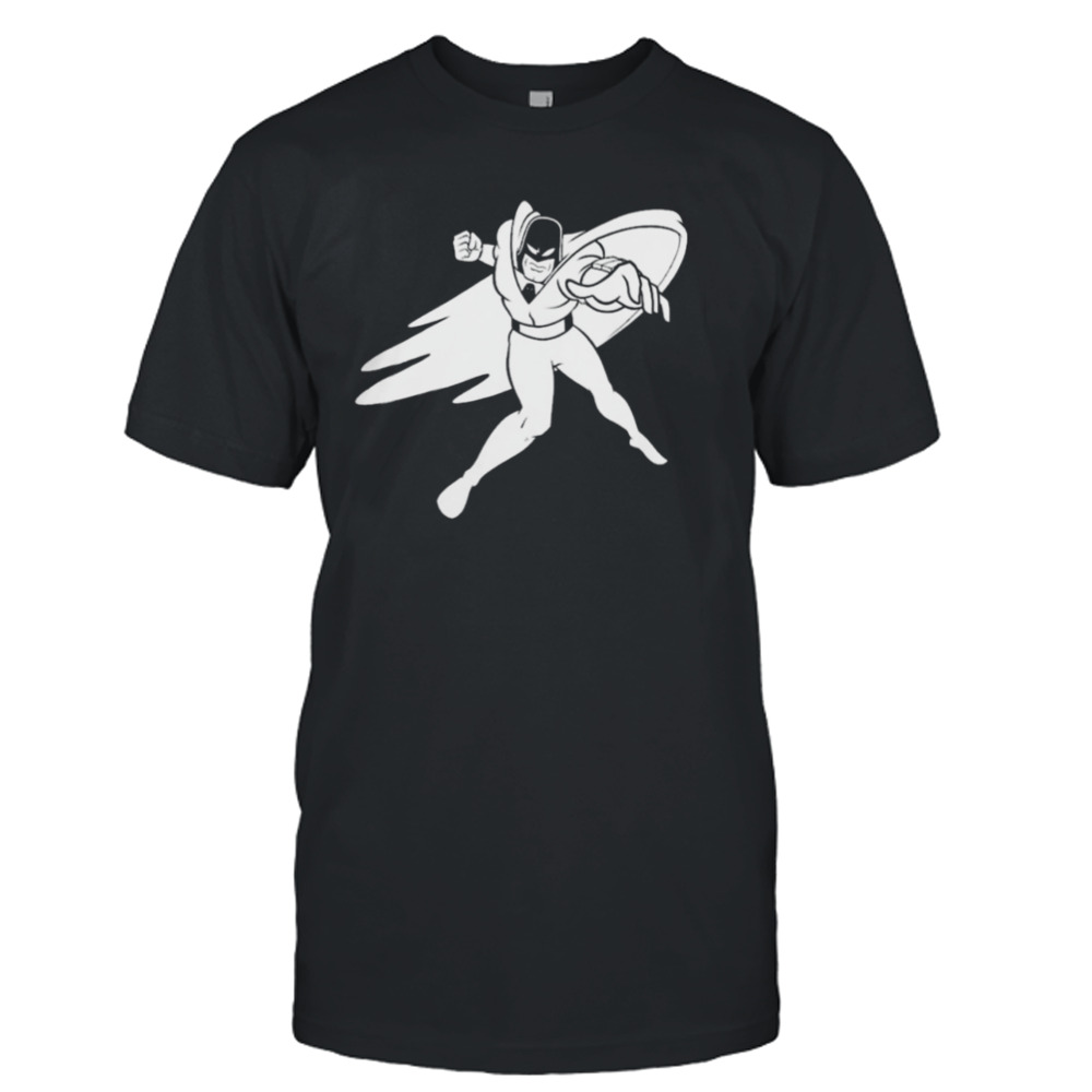 Adult Swim Merch Daylight Curfew x Space Ghost Pigment Dyed T-Shirts