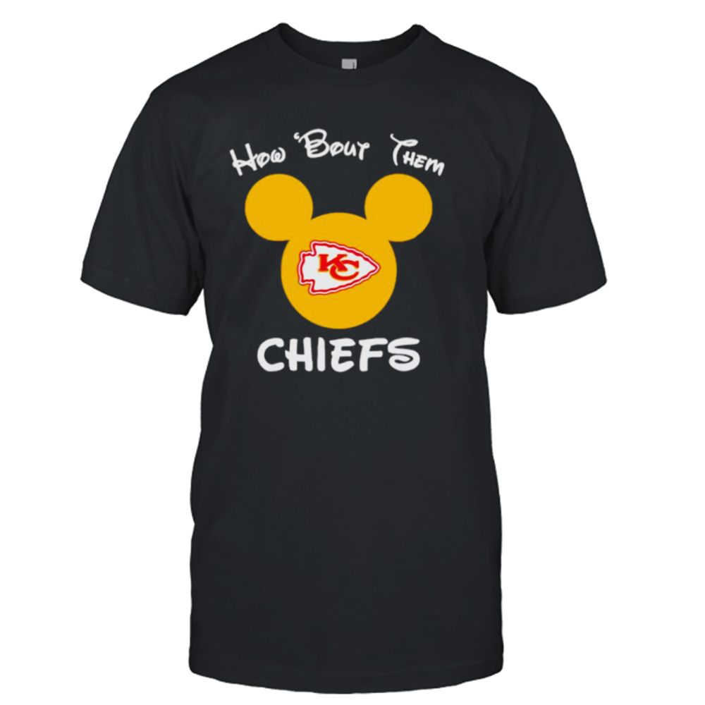 How bout them Kansas City Chiefs Mickey Mouse shirt