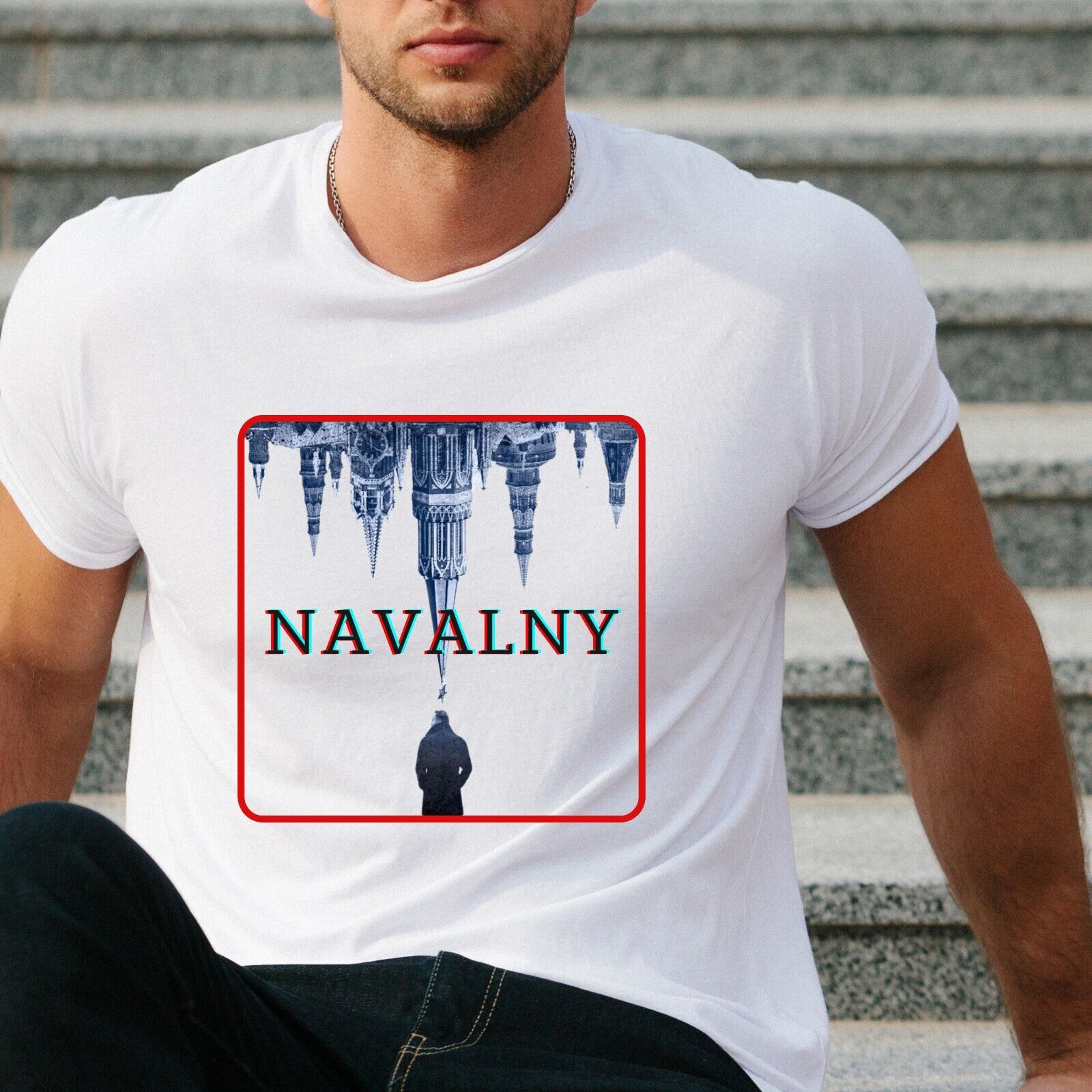 Alexei Navalny 1976-2024 Graphic T-shirt