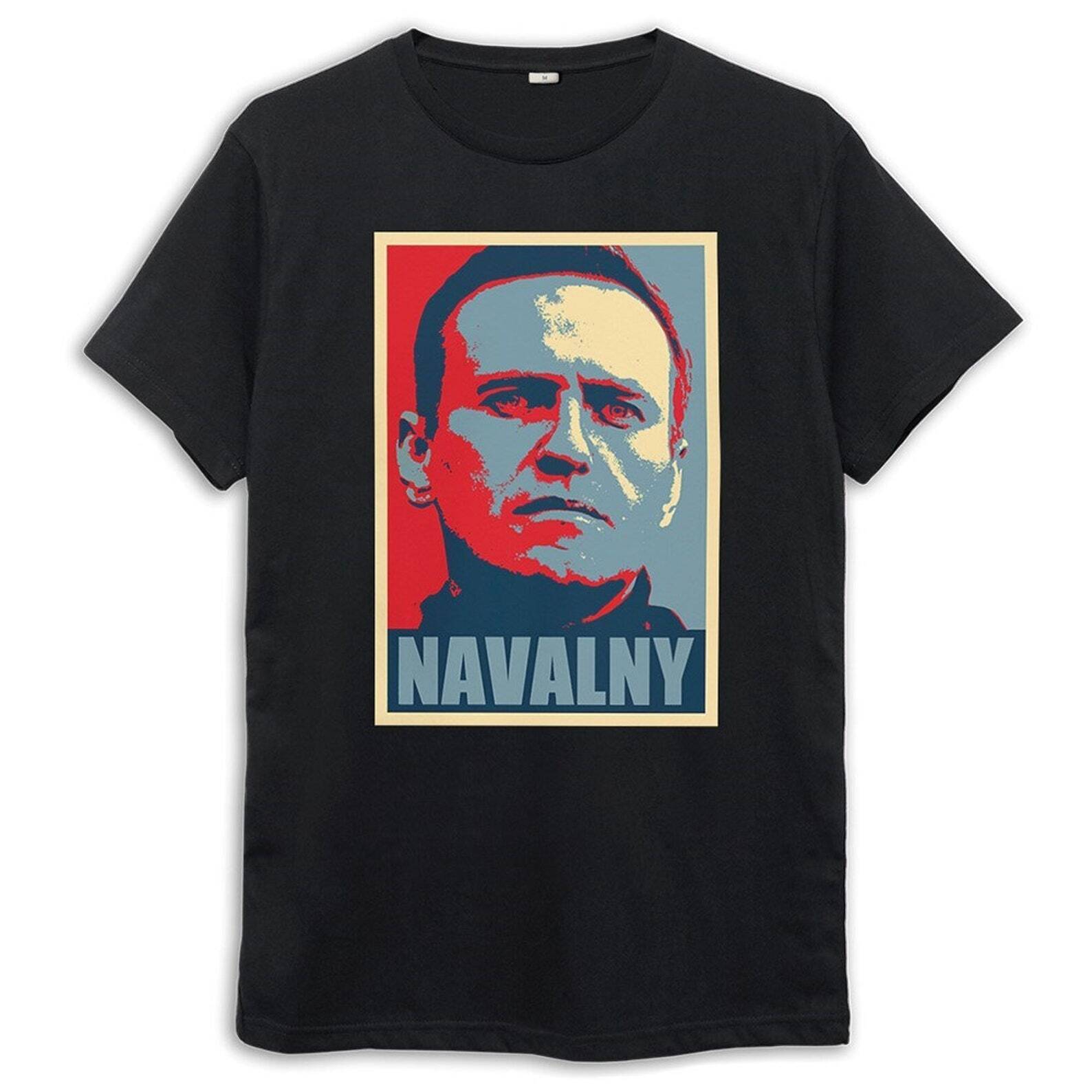 Alexei Navalny Graphic T-shirt, Men’s Women’s Sizes, Cotton Tee, Full Size