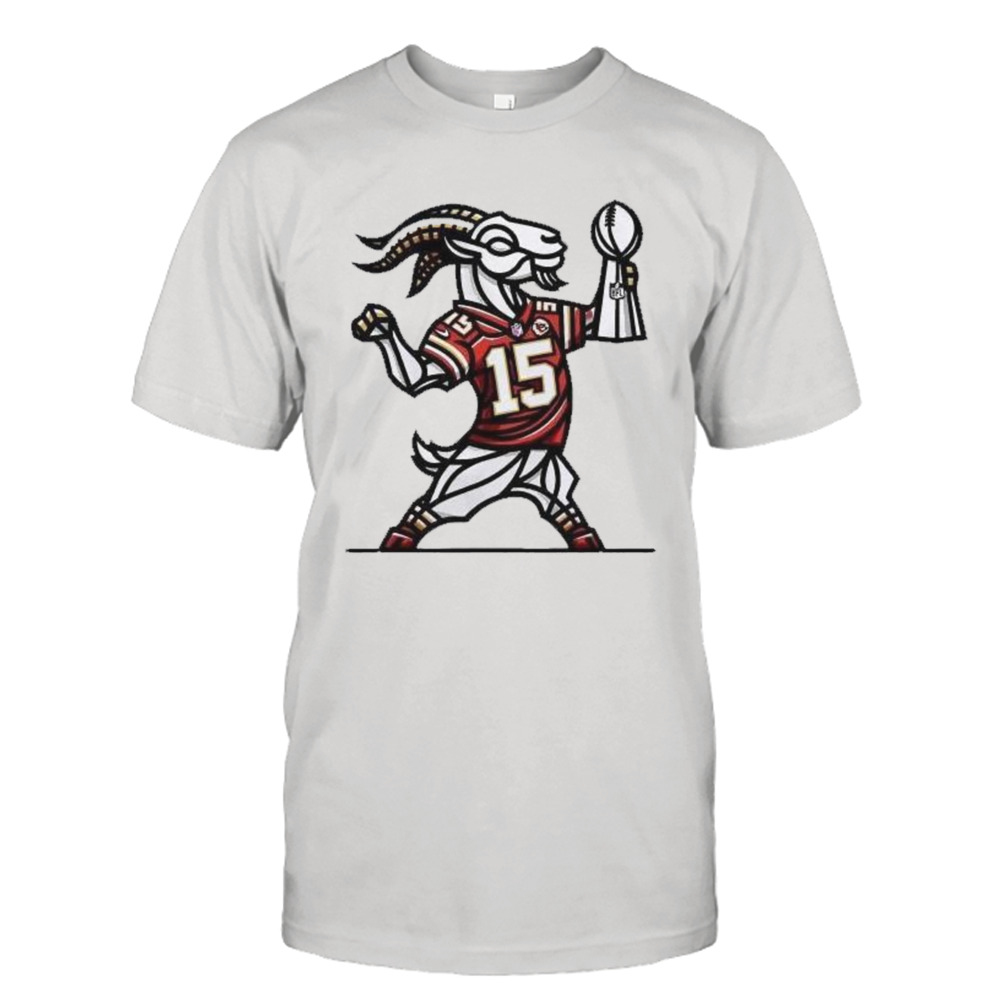 GOAT Patrick Mahomes NFL Football shirt