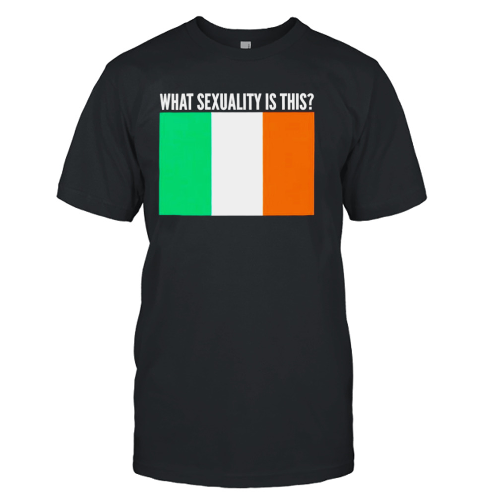 What sexuality is this Irish flag shirt