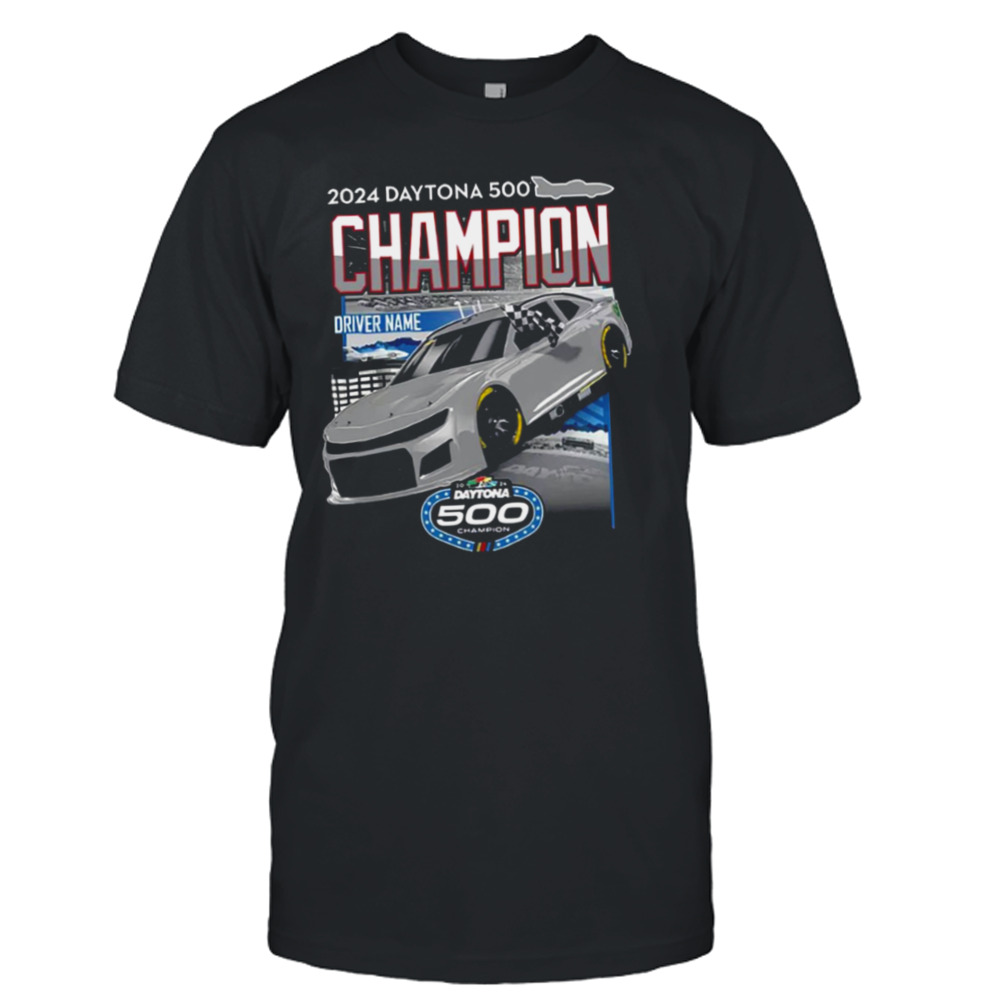 William Byron Checkered Flag Sports 2024 Daytona 500 Champion T-Shirt