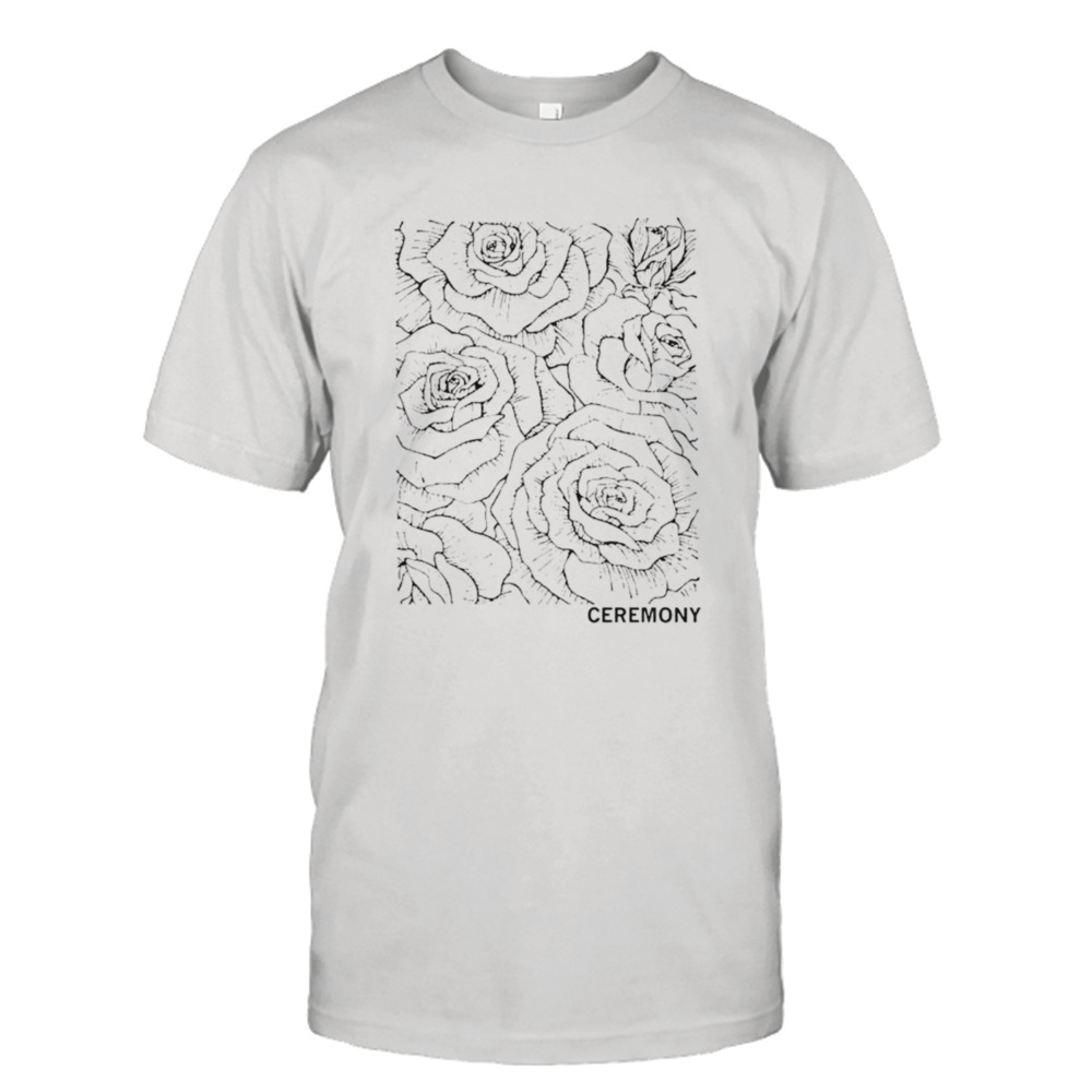 Ceremony red rose shirt