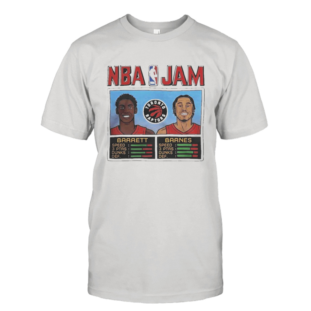 NBA Jam Raptors Barrett and Barnes T-Shirt