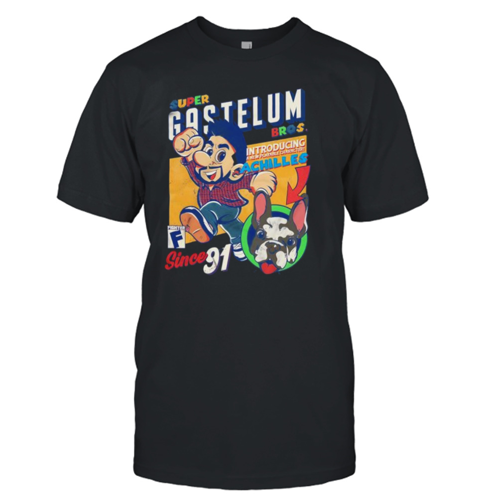 Super Gastelum Bros introducing a new playable characteri achilles shirt