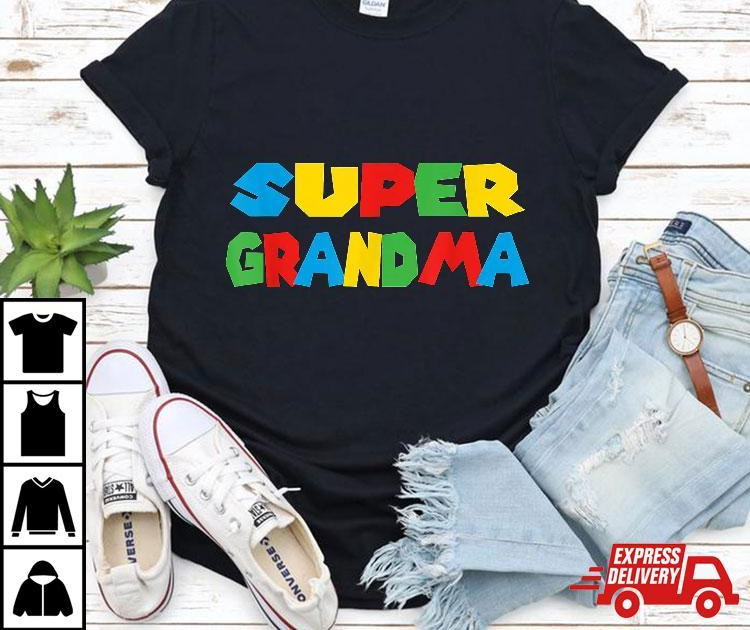 Gamer Super Grandma Classic Funny Mother’s Day Shirt