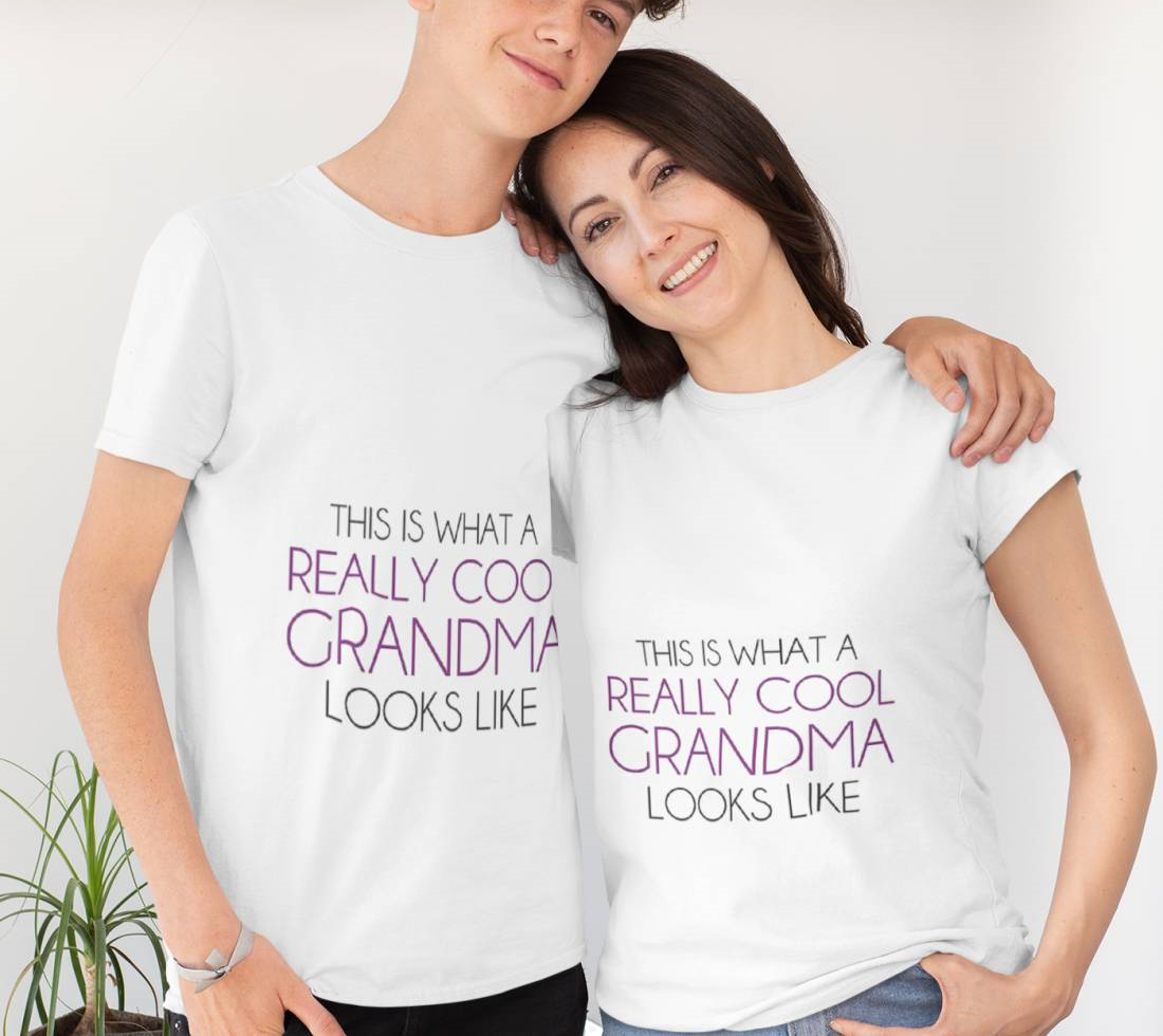 This Is What A Really Cool Grandma Looks Like T-Shirt