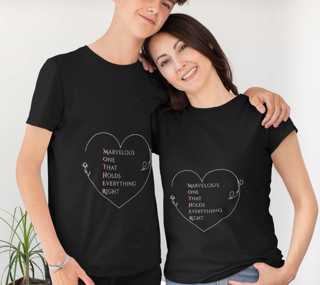 World’s Best Mom Acrostic – Mother’s Day Gift T-Shirt