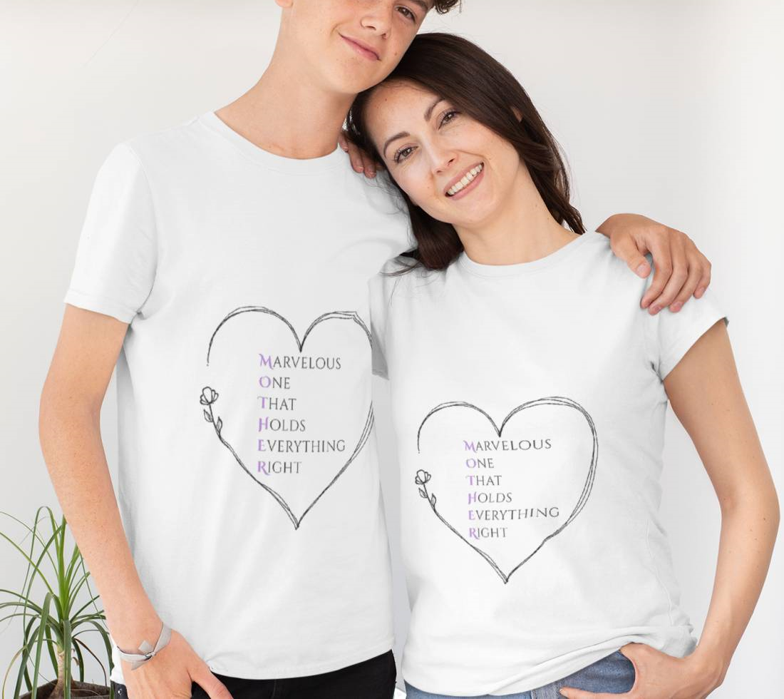 World’s Best Mother Acrostic T-Shirt