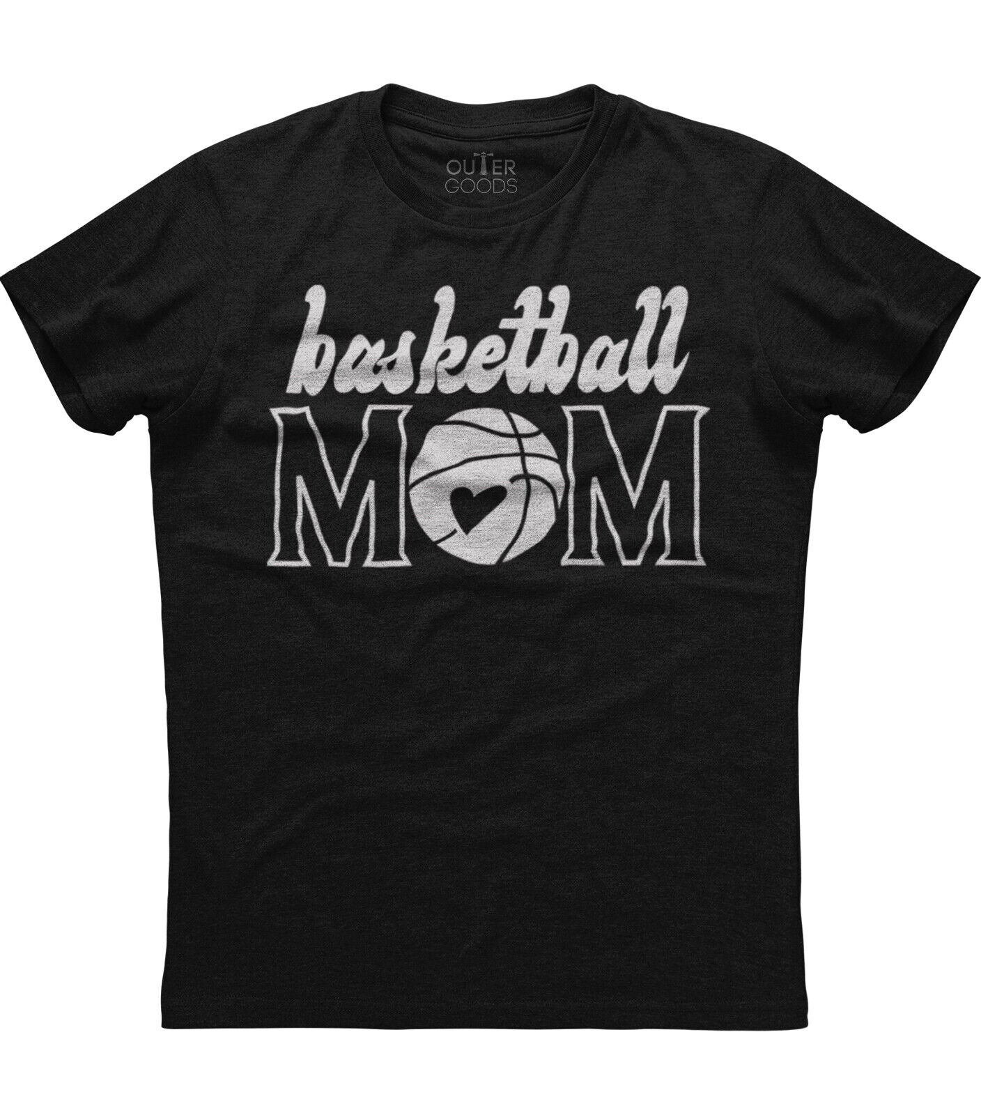 Basketball Mom Mother’s Day Gift Mens Short Sleeve New Cotton Black T-shirt