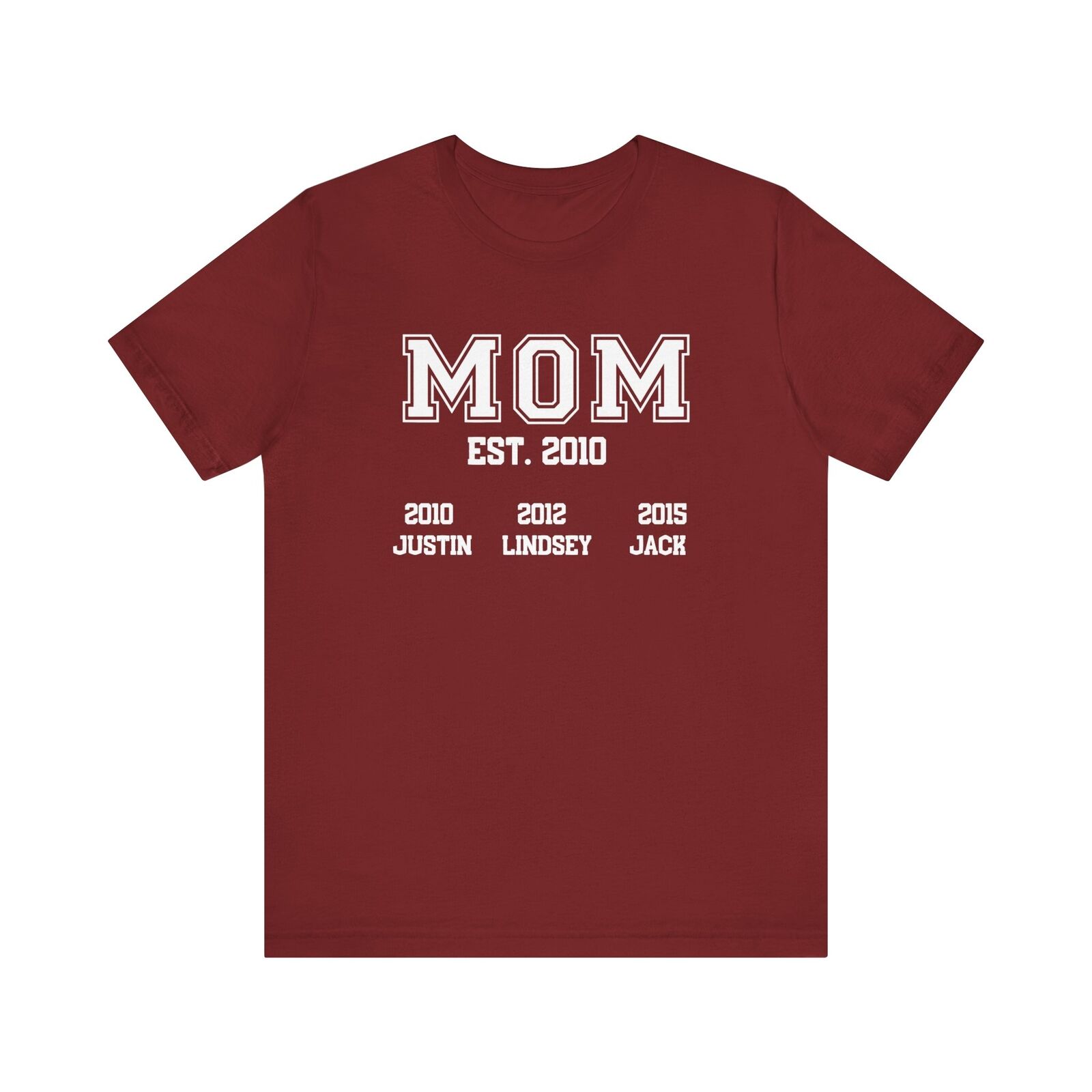 Custom Mother’s Day Shirt Mother’s Day Gift Personalized Mom Tshirt