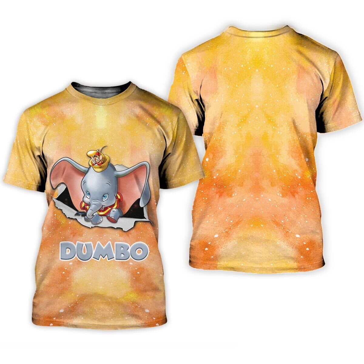 Dumbo Cracking Galaxy Pattern Mother’s Day Birthday Tshirt 3d Printed