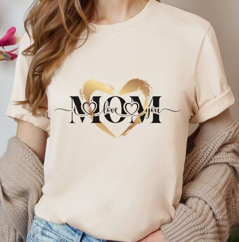 Exclusive Mother’s Day Collection ‘mom I Love You’- Beautiful Stylish T-shirt