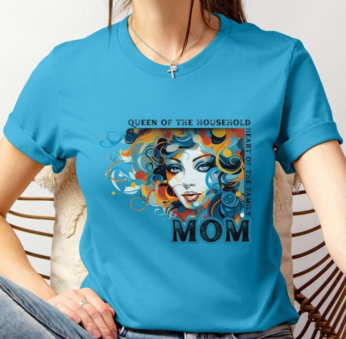 Exclusive Mother’s Day ‘mom’- Collection Beautiful And Stylish Wslogan T-shirt