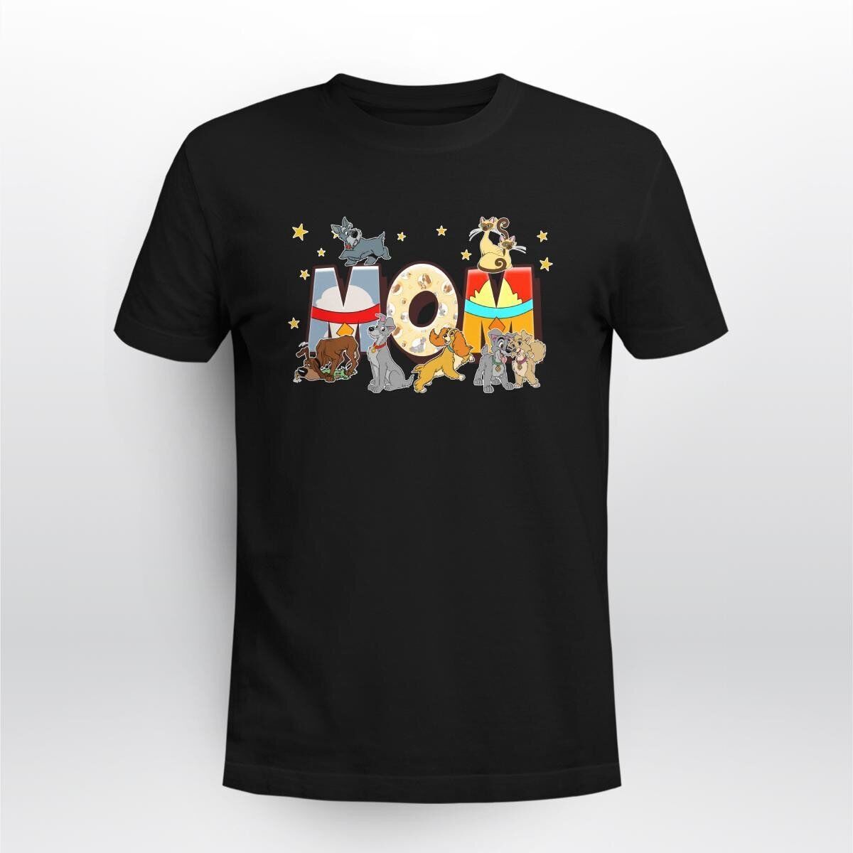Lady &amp The Tramp Mom Mother’s Day Gift Best Mom Ever Tshirt Men Women