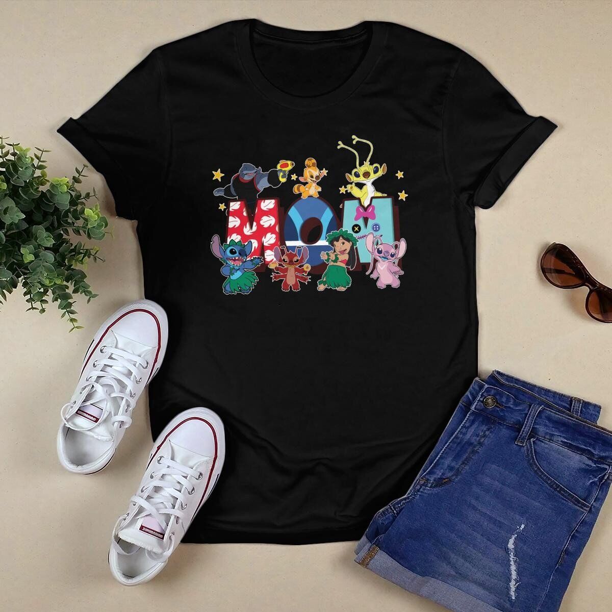 Lilo &amp Stitch Mom Mother’s Day Best Stitch Mom Ever Tshirt Women