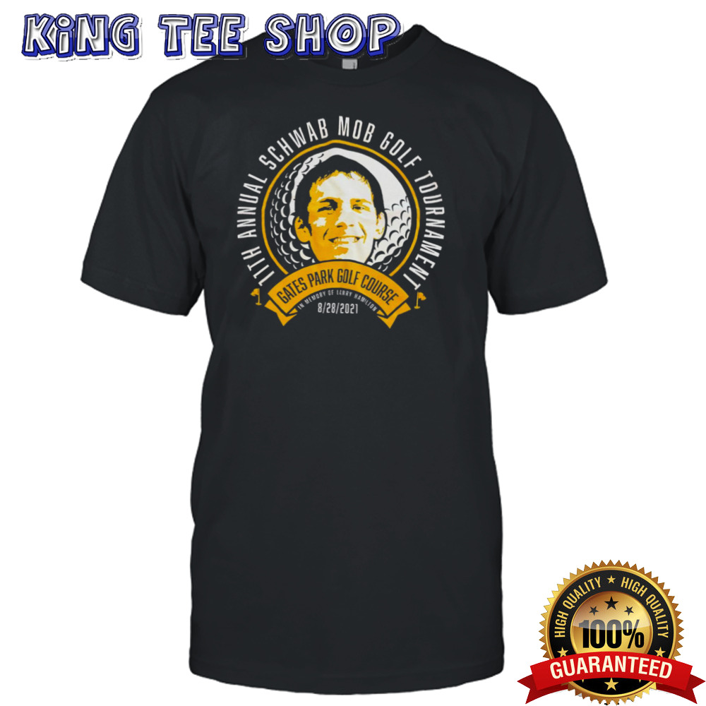 11th annual Schwab Mob Golf Tournament gates park golf course shirt