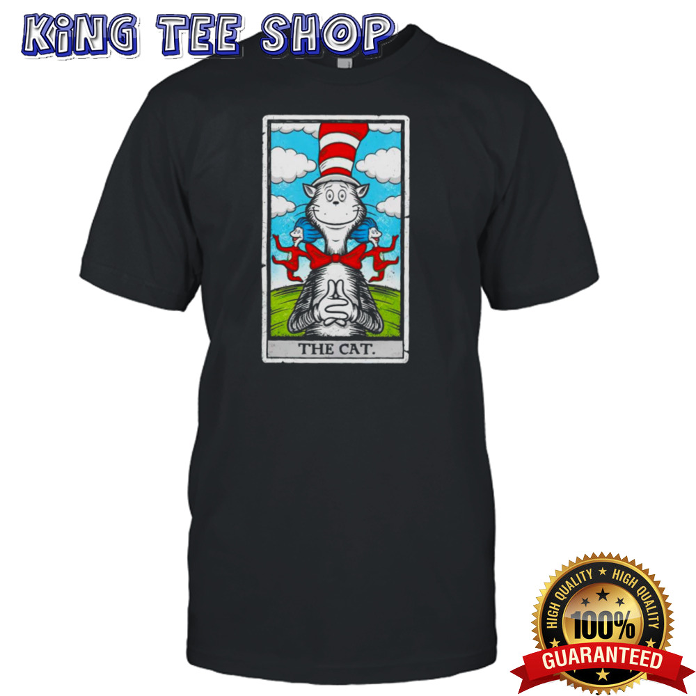 Cat in the Hat A tarot card shirt