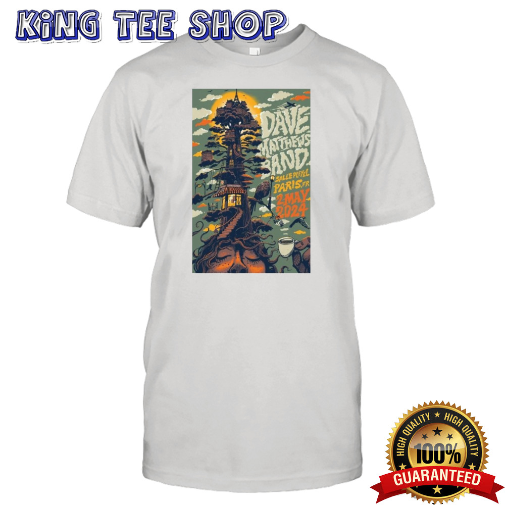 Dave Matthews Band May 2 2024 Paris France Shirt