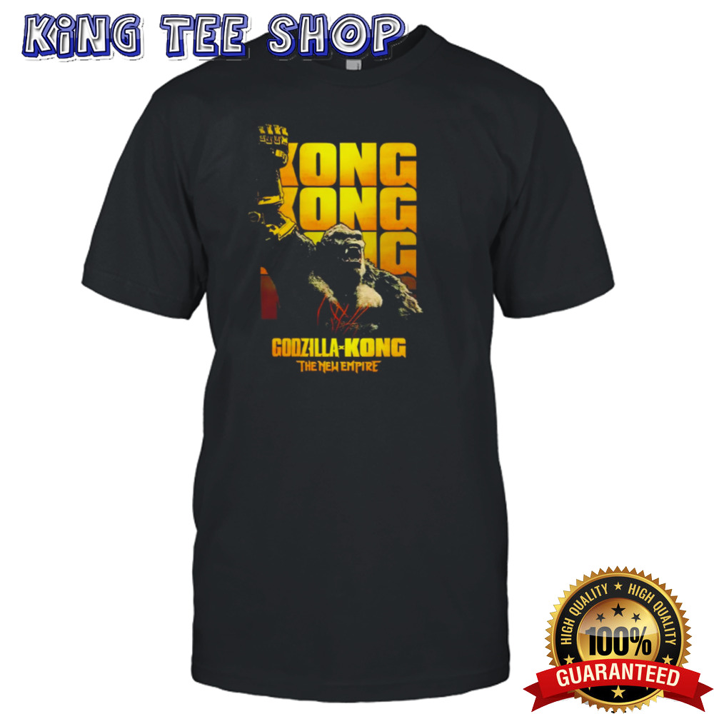 Godzilla Kong the new empire shirt