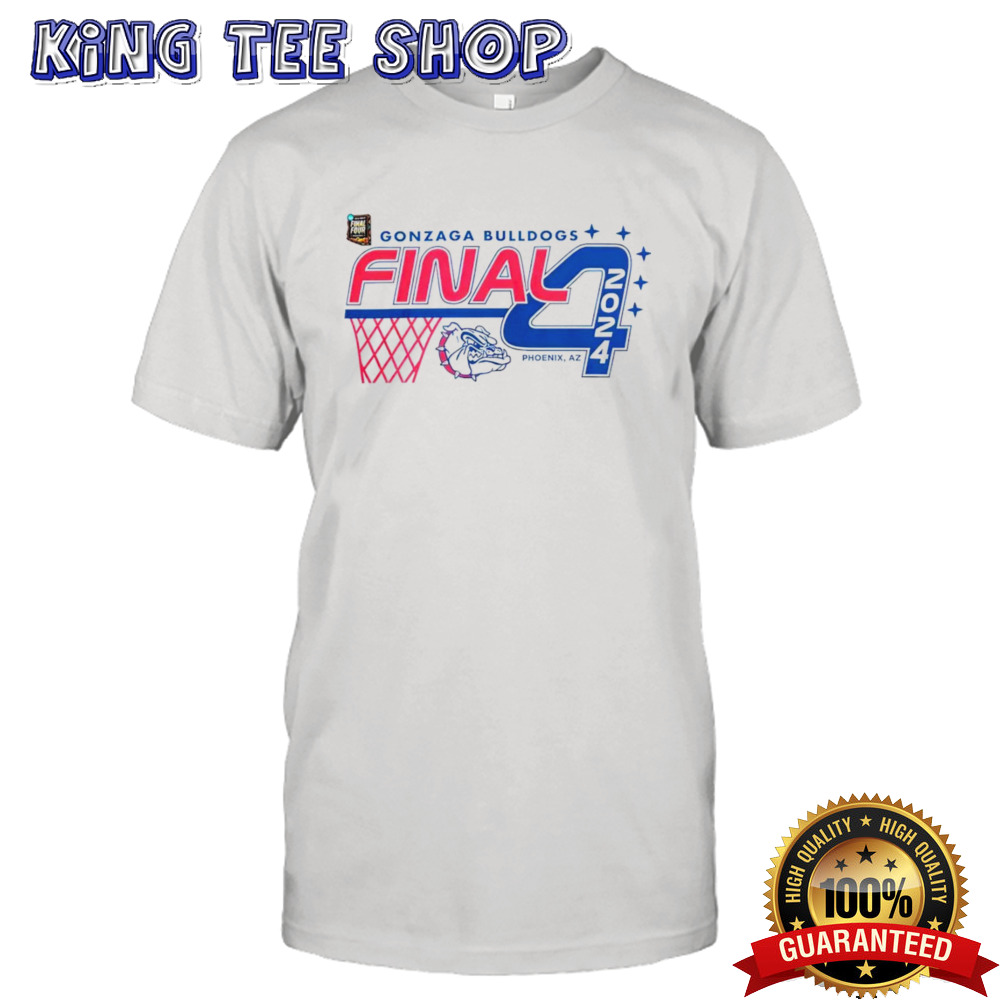 Gonzaga Bulldogs NCAA Men’s Basketball Tournament March Madness Final Four 2024 shirt