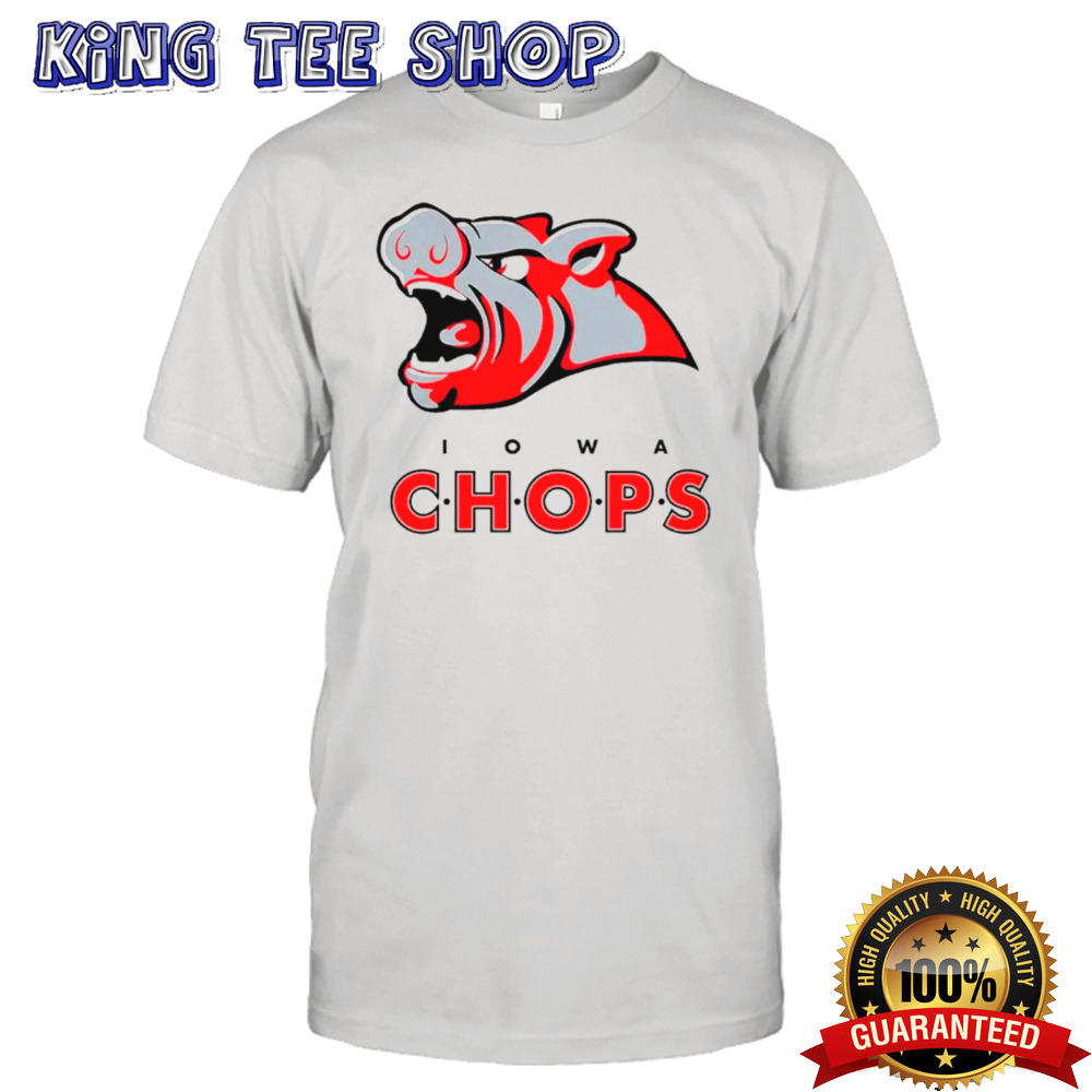 Iowa Chops Hockey logo shirt