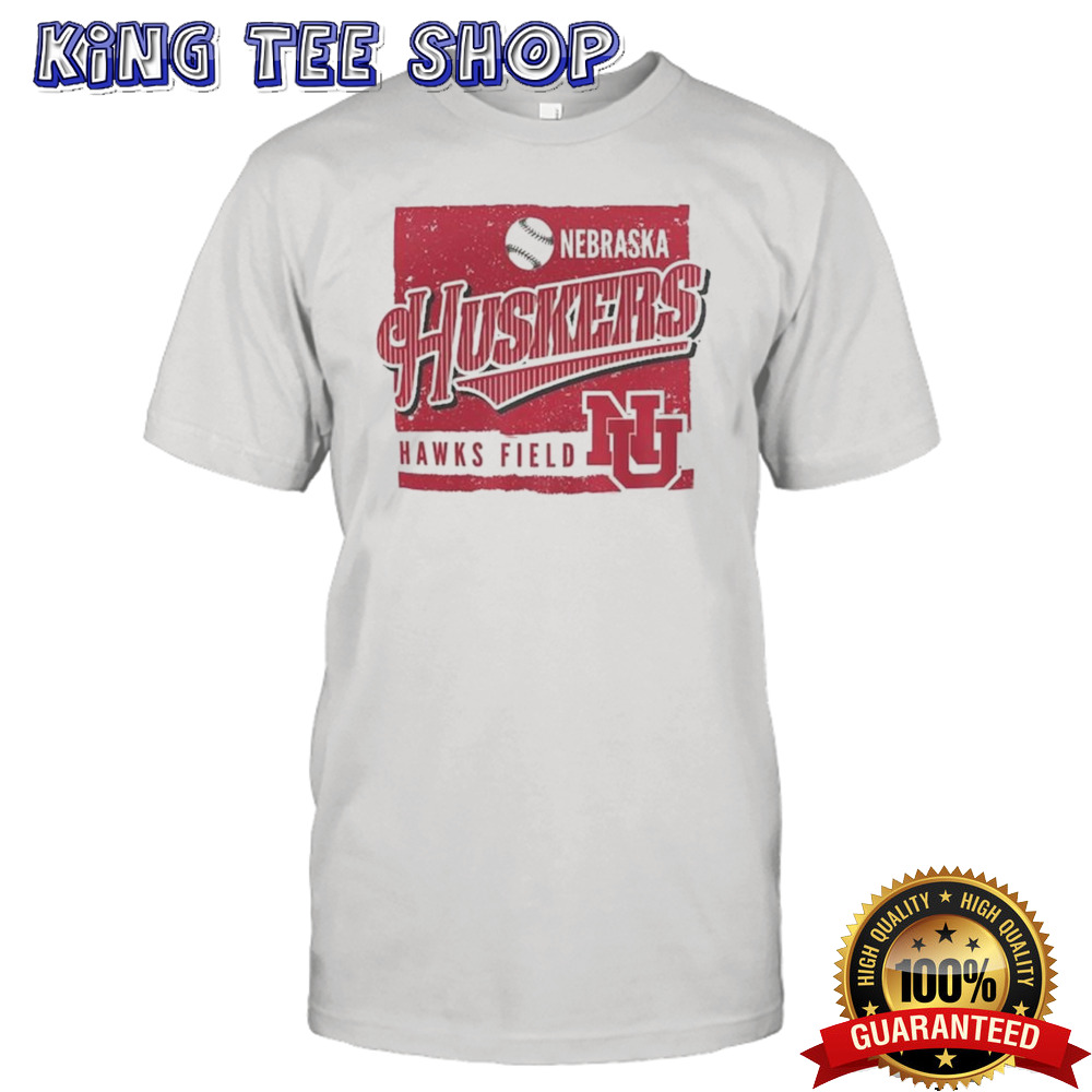 Nebraska Huskers Baseball Around The Horn Comfort Colors Shirt