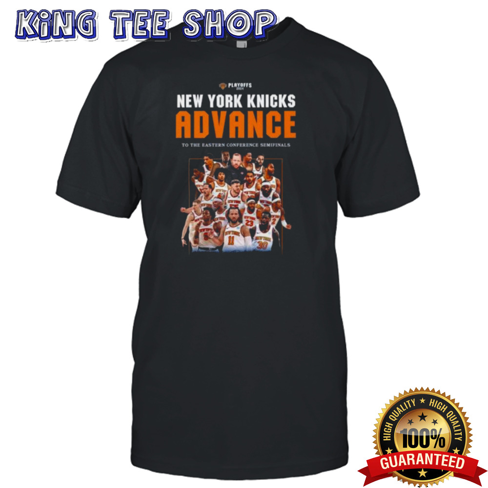 New York Knicks 2024 Advance To The Eastern Conference Semifinals Shirt
