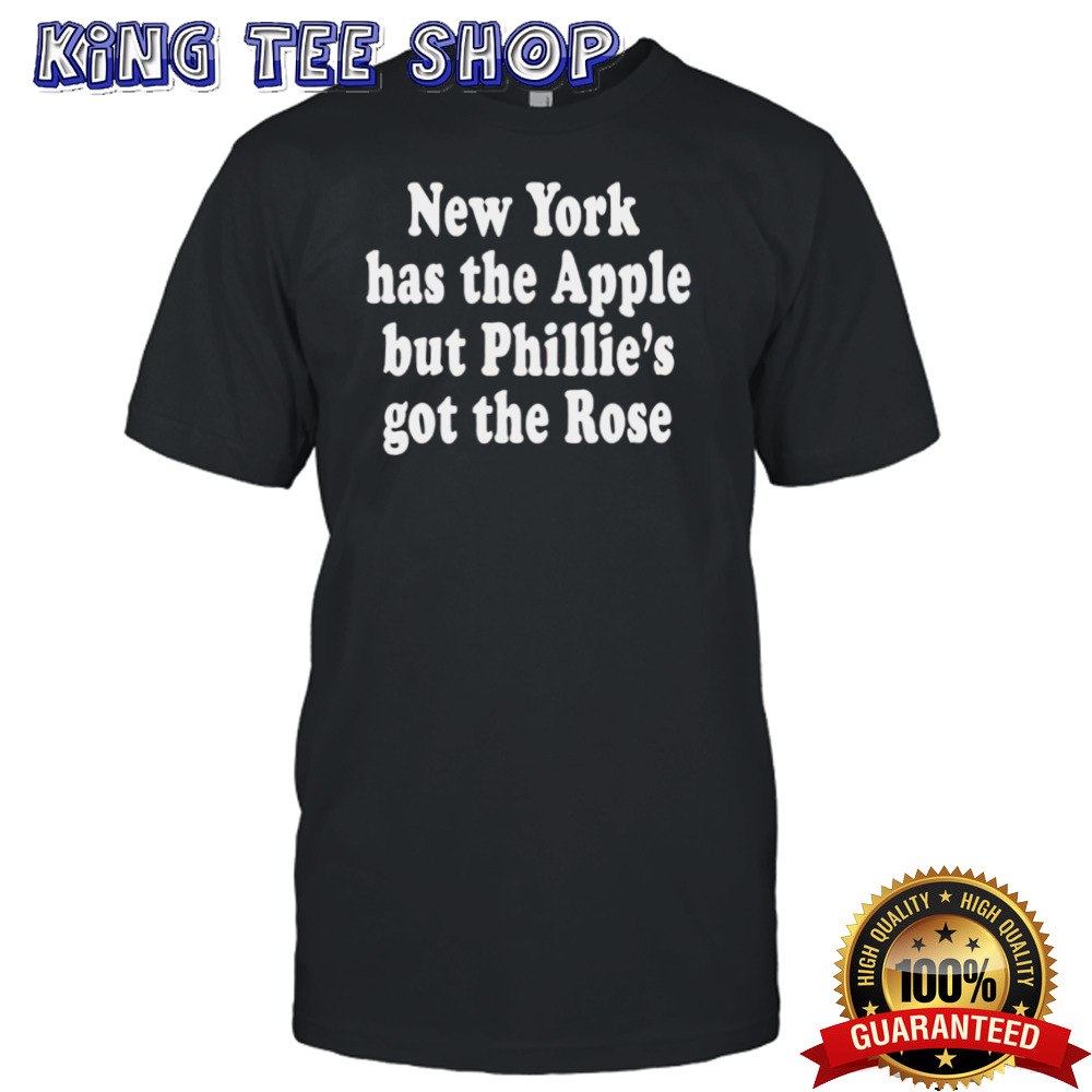 New York has the apple but phille’s got the rose shirt