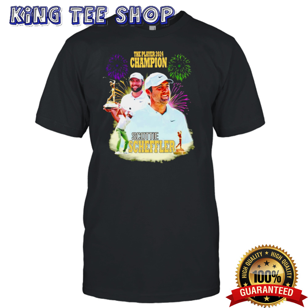 The player 2024 champion Scottie Scheffler shirt